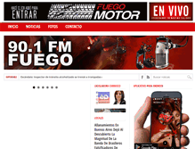 Tablet Screenshot of fmfuego.com.ar